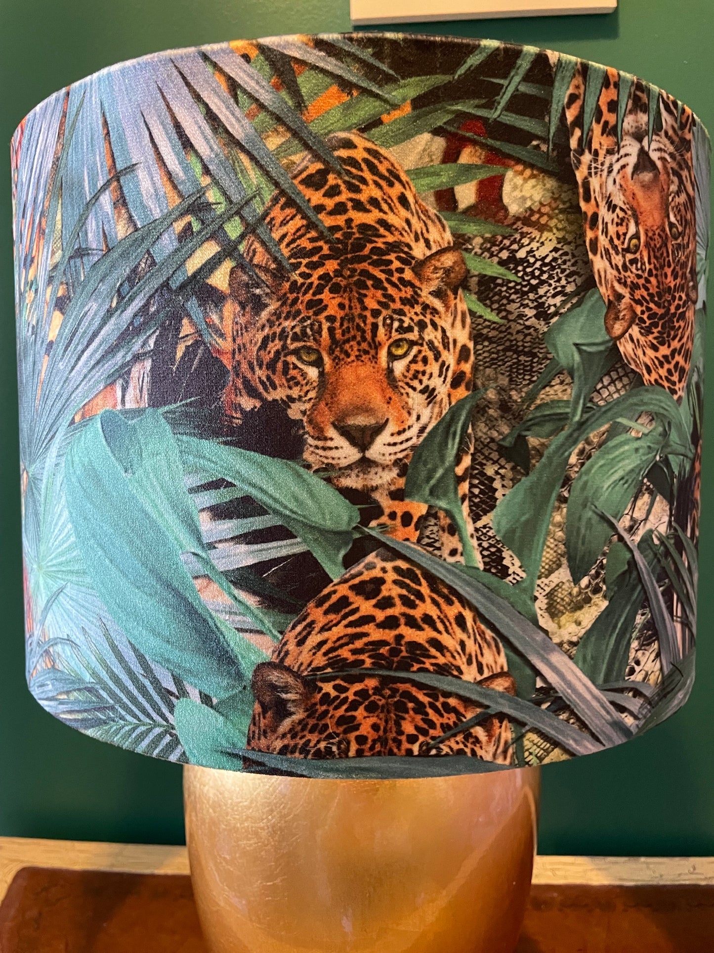 Jungle Leopard Lampshade