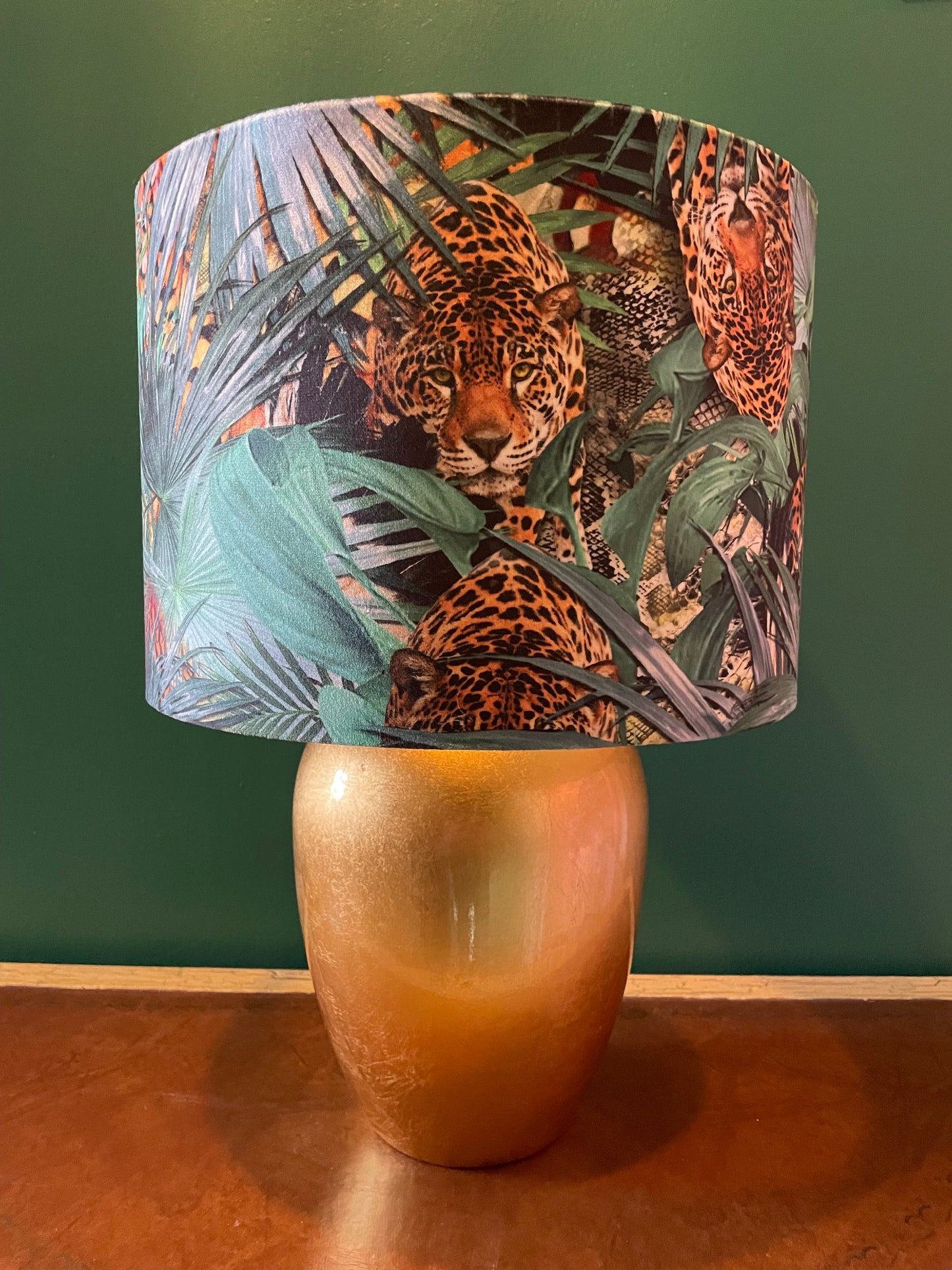 Jungle Leopard Lampshade