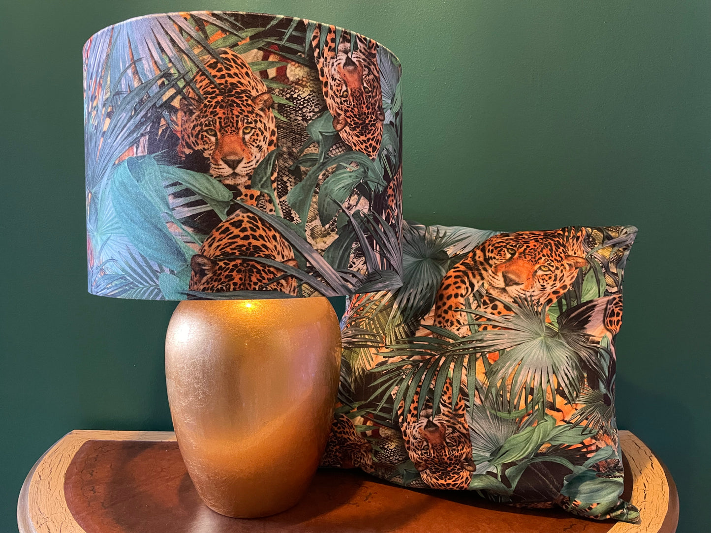 Jungle Leopard Lampshade