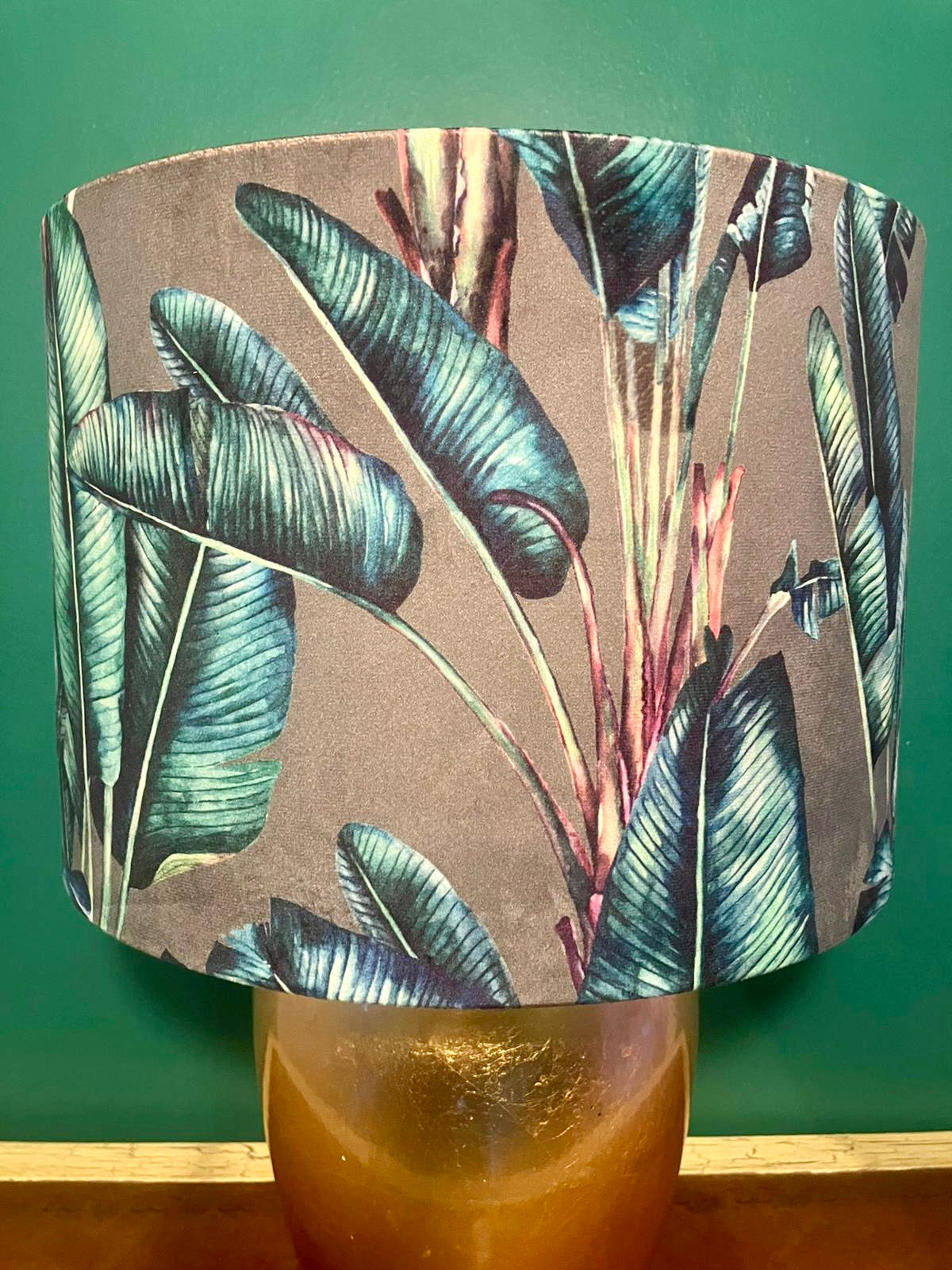 Tropical Leaves Lampshade